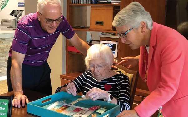 Montessori for dementia and memory care at Clark
