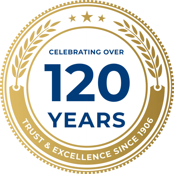 Celebrating over 120 years. Trust & Excellence since 1906. 